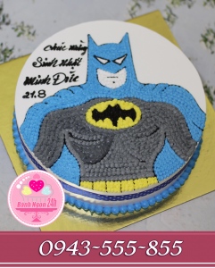 bánh vẽ siêu nhân tặng bé trai