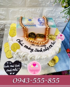 Bánh kem tập sô cô la 500k tặng ck hoặc tặng sếp