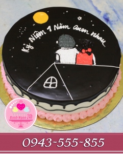 bánh kỷ niệm tặng bạn gái 1 năm quen nhau
