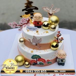 Bánh kem mừng thọ ông tuổi 70