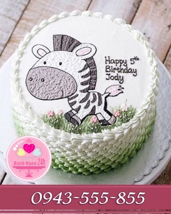 bánh kem vẽ tuổi ngựa