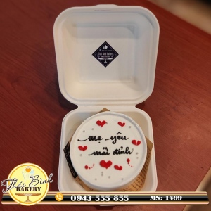 Bánh kem mini cake mừng sinh nhật mẹ yêu