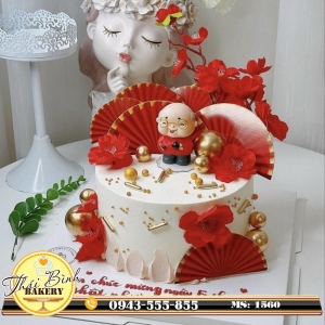 Bánh kem mừng thọ ông