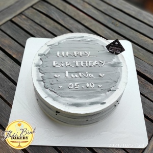 Bánh Kem Đơn Giản Happy Birthday