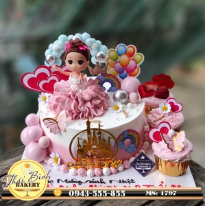 Bánh kem búp bê cupcake