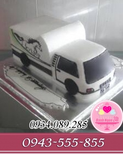 Bánh ô tô tải kem tươi đẹp và độc lạ