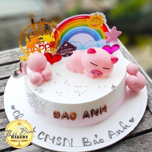 bánh kem sinh nhật bé bảo anh tuổi heo