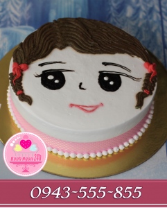 Bánh bé gái chi bi xinh gái