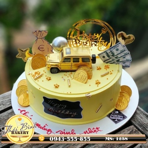 Bánh kem ô tô sang trọng tặng bạn