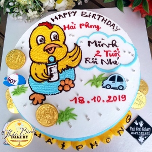 Bánh sinh nhật bé tuổi gà