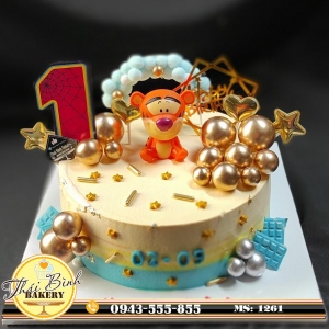 Bánh kem con hổ happy fullmonth con Minh Quang