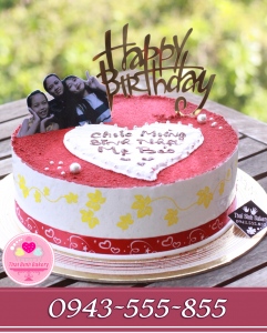 bánh kem redves in ảnh tặng mẹ béo