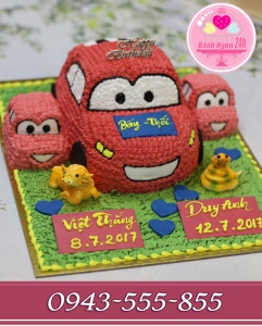 Bánh Ô tô tặng bé tuổi trâu và rắn