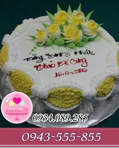 Bánh mừng sinh nhật Thảo bé cưng 16 tháng 4